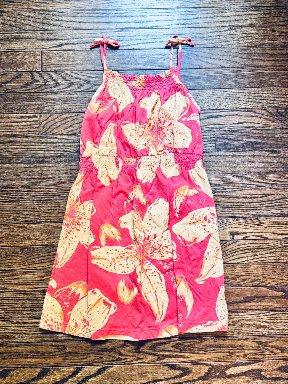 GAP Orange and Yellow Floral Sundress